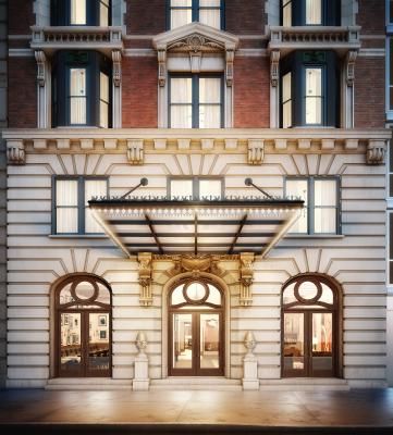 Alfa Development Makes Hotel Foray with HGU New York The entry to the HGU Hotel in New York City.