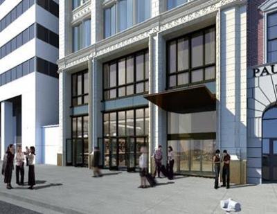 Oxford Capital Group, Quadrum Global Venture Creating Hotel Julian A rendering of the Hotel Julian