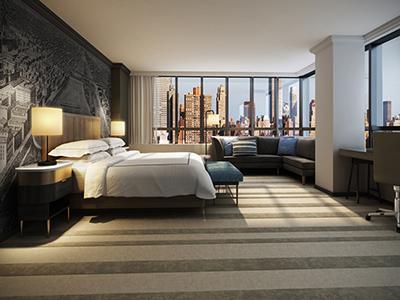 The Marquette Hotel Undergoes Reno, Converts to Curio Guestroom at The Marquette Hotel