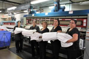 Hilton Oak Brook Hills donates linens to hurricane victims