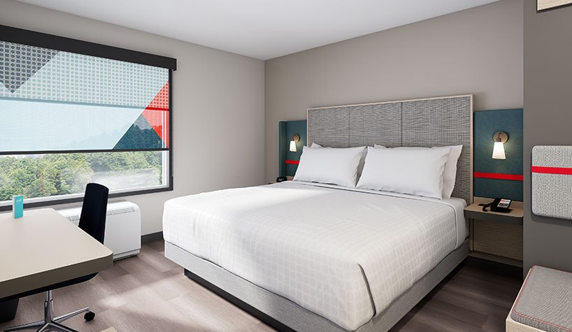 Guestroom rendering