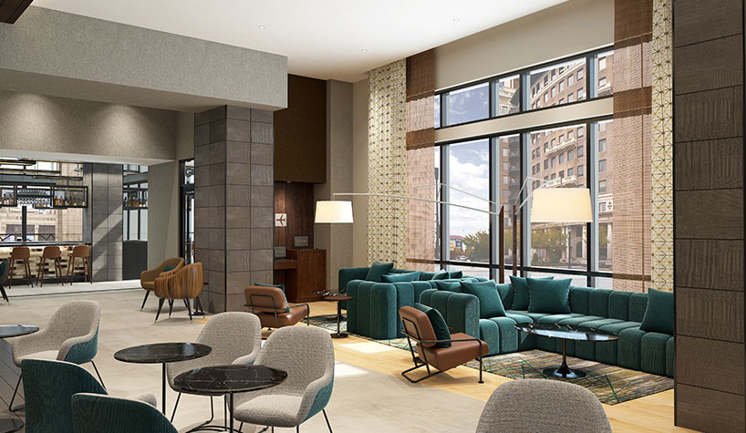 Four New-Build Hotel Projects Are Underway Rendering of Courtyard by Marriott & Element by Westin